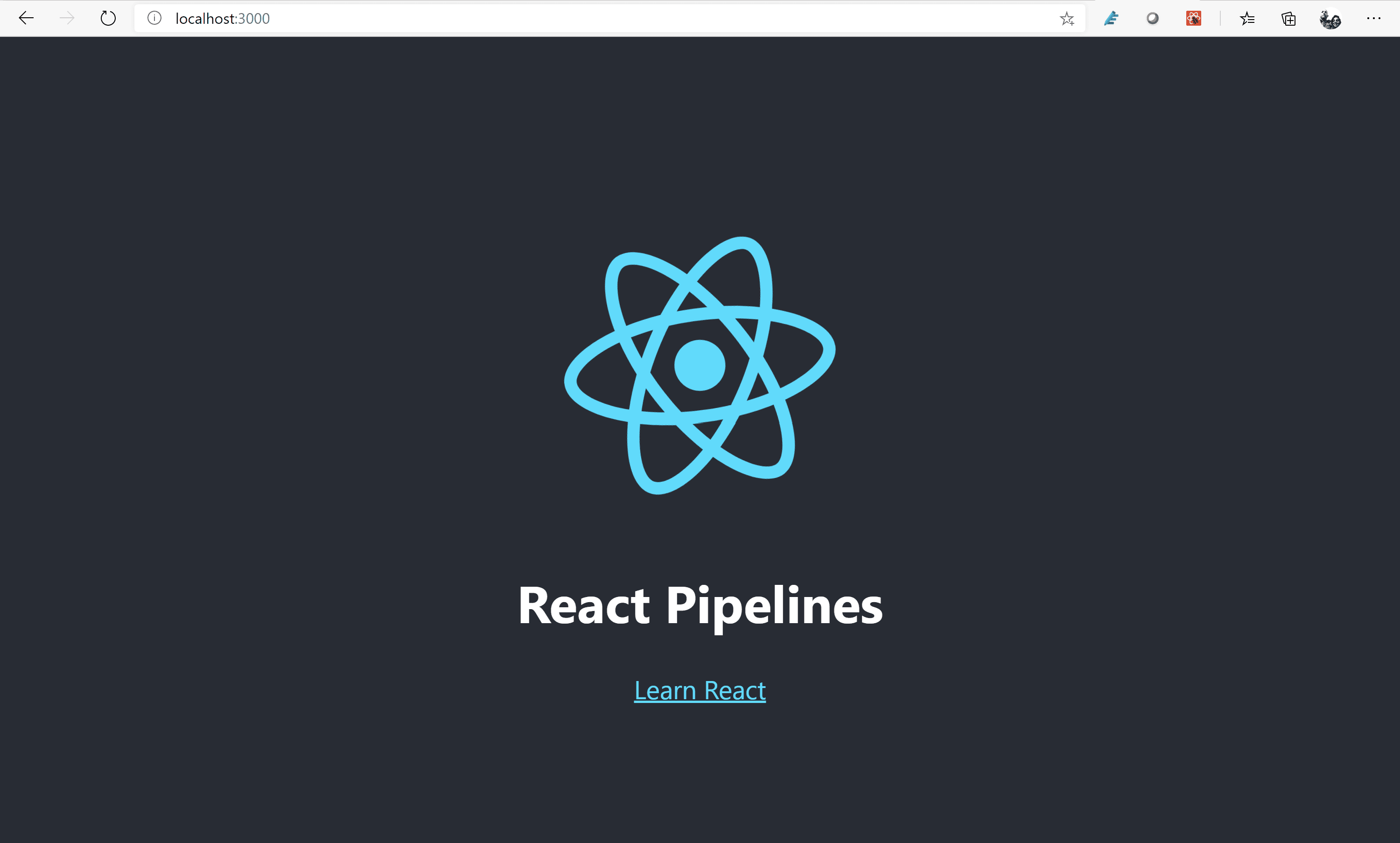 React App