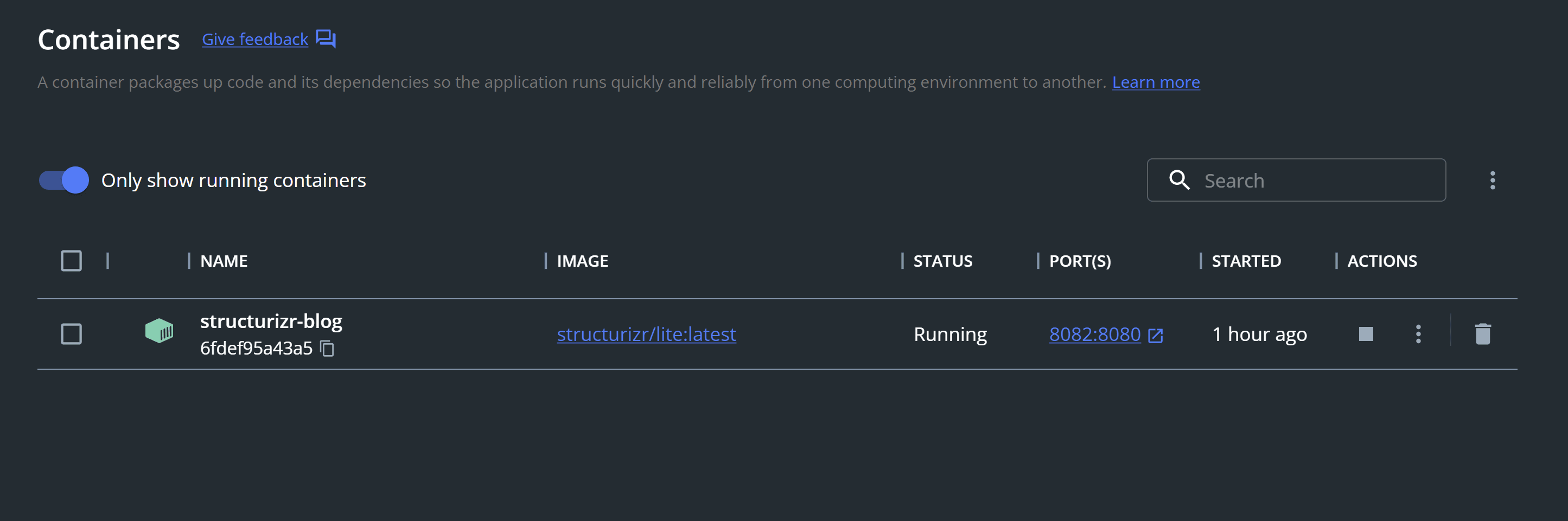Docker Desktop